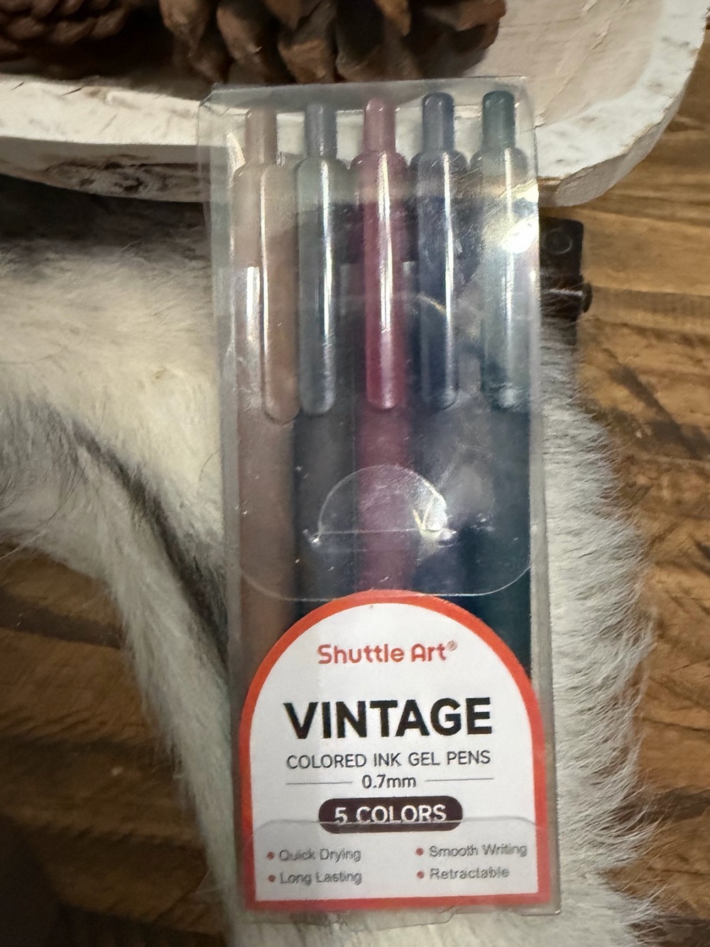 Vintage Colored Ink Gel Pens